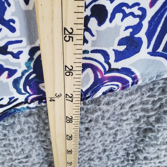 Chicos Top Womens Size 3 US 16/18 XL Multicolor Button-Down Floral Blouse - Picture 6 of 11